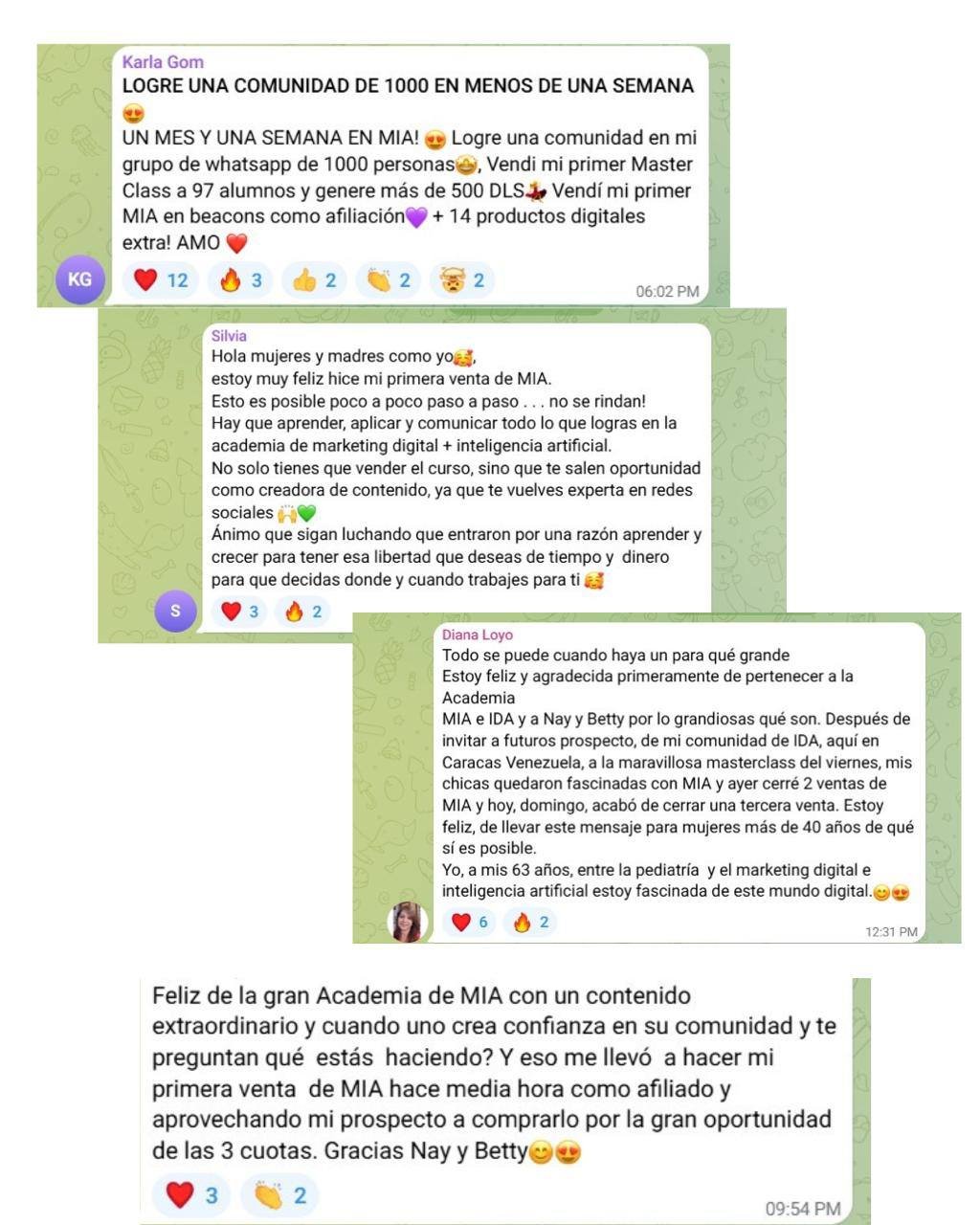 Testimonio de alumna de Nay Perozzi